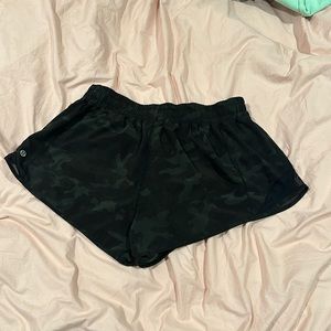 Lululemon shorts, camo and 2.5 inch